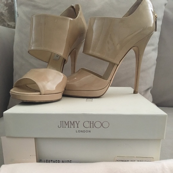 Black Friday! Jimmy Choo Private Patent, sz 40 - Picture 2 of 5